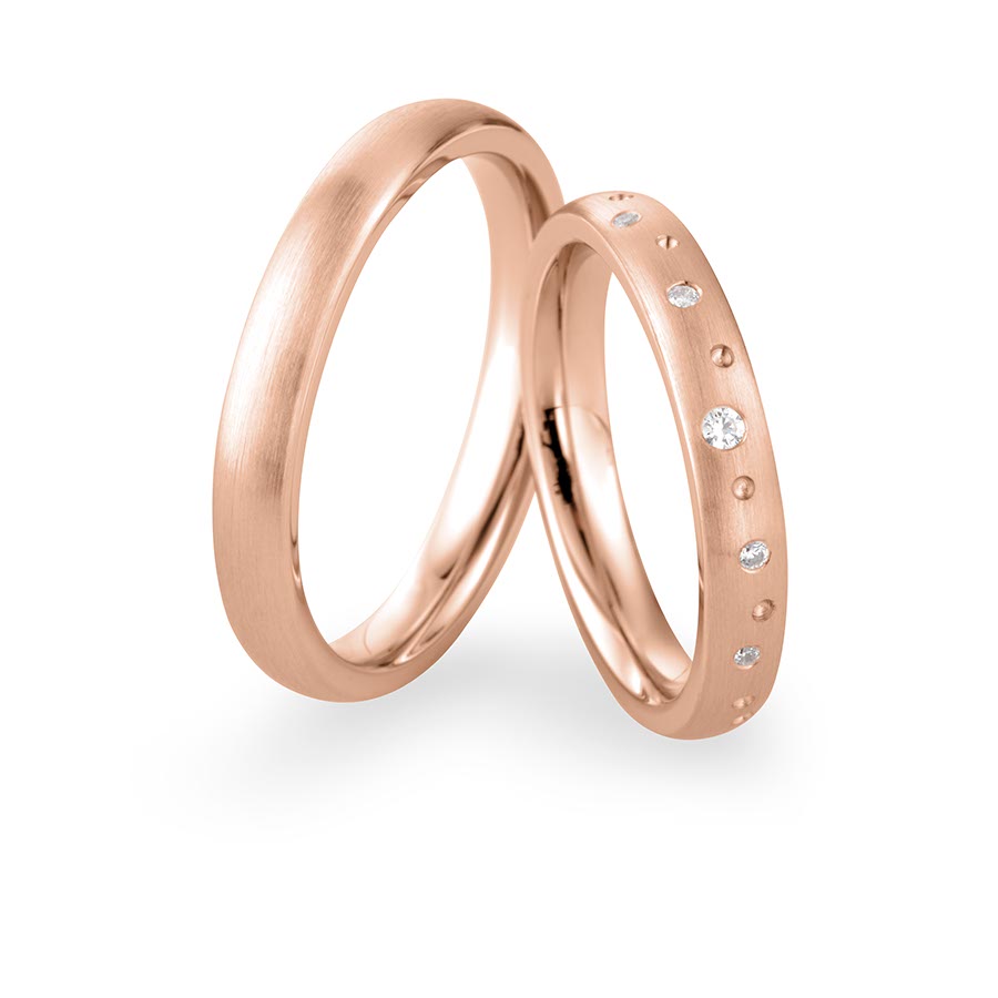 Trauringe / Eheringe 333 Rotgold 517448-35