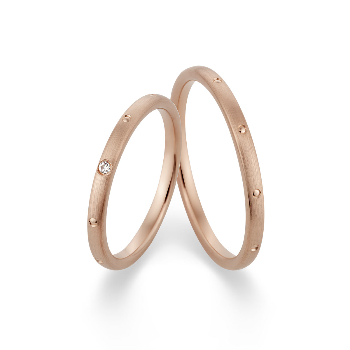 Trauringe / Eheringe 333 Rotgold 517524-20