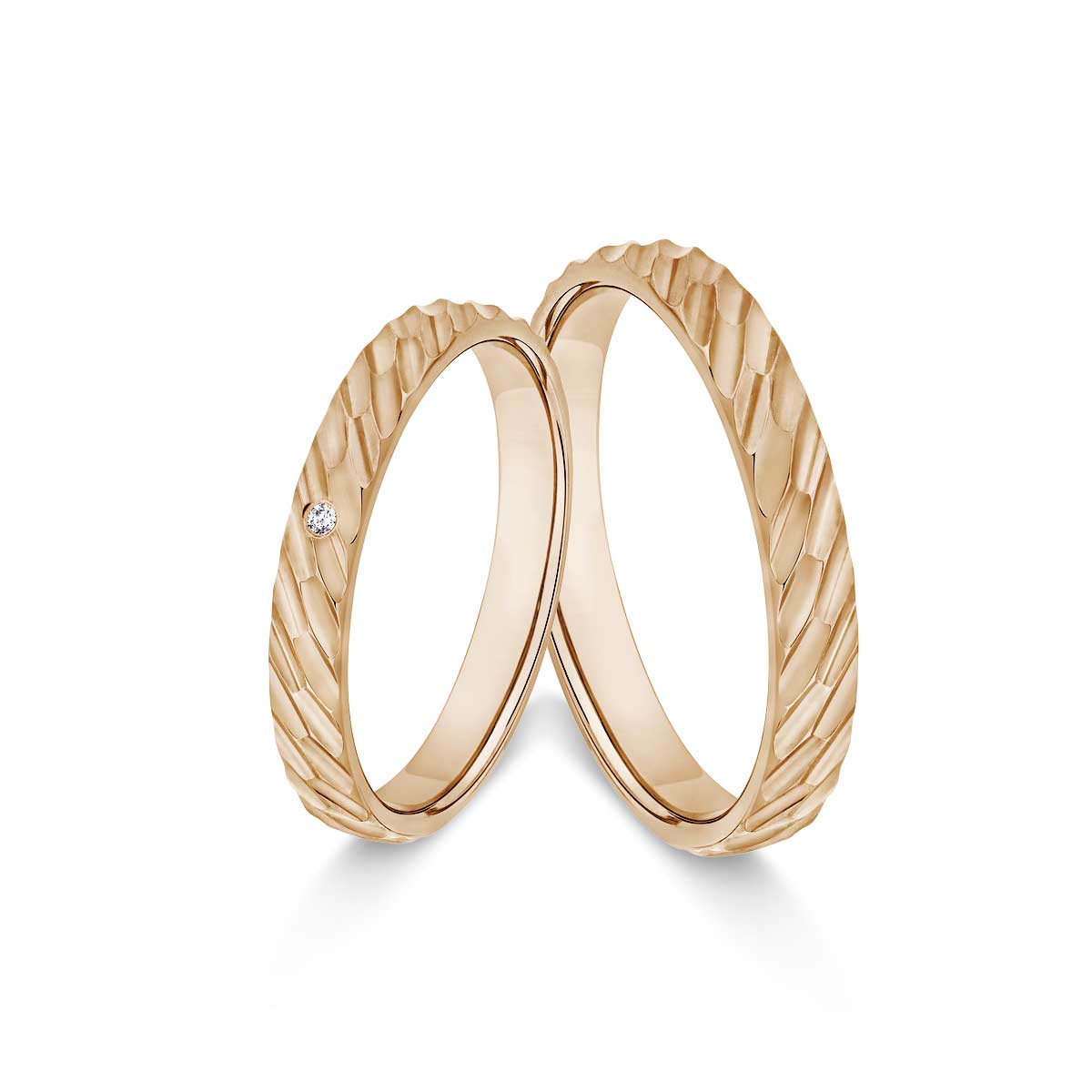 Trauringe / Eheringe 585 Roségold 517538-30