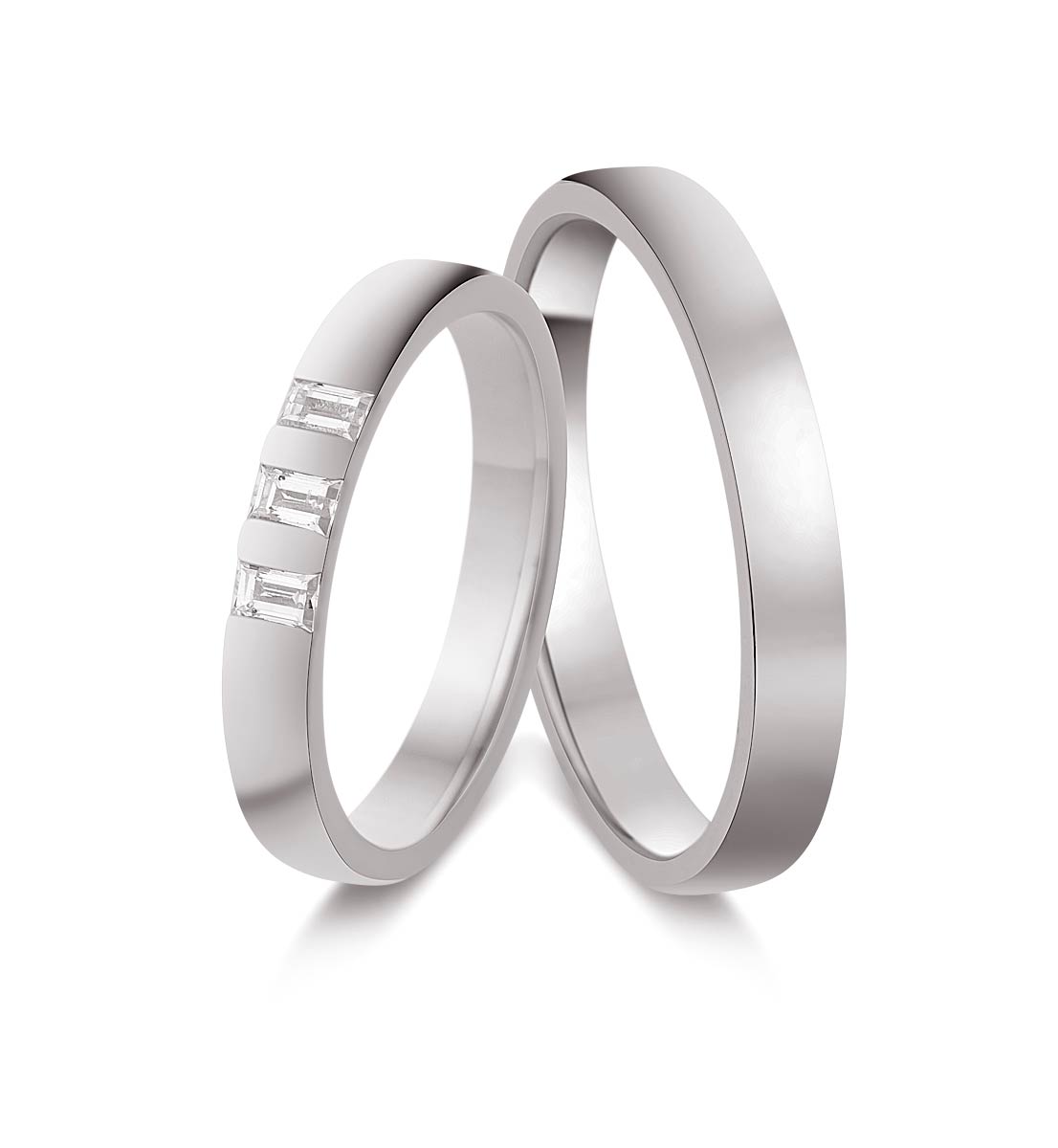 Trauringe / Eheringe 600 Platin 517555-33