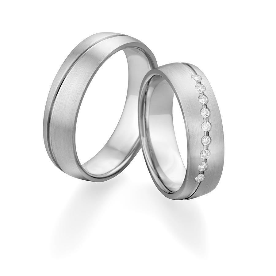 Freundschaftsringe Landsberg 925 Silber rhodiniert 520062-60