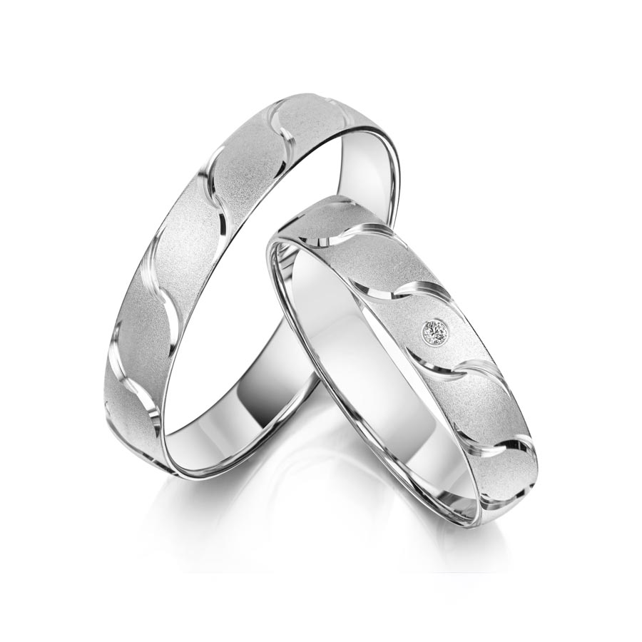 Freundschaftsringe Landsberg 925 Silber 526009-40