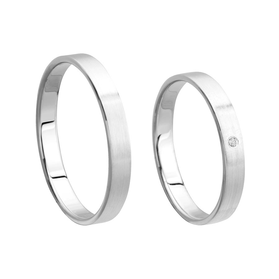 Trauringe Landsberg 500 Palladium 511050-30