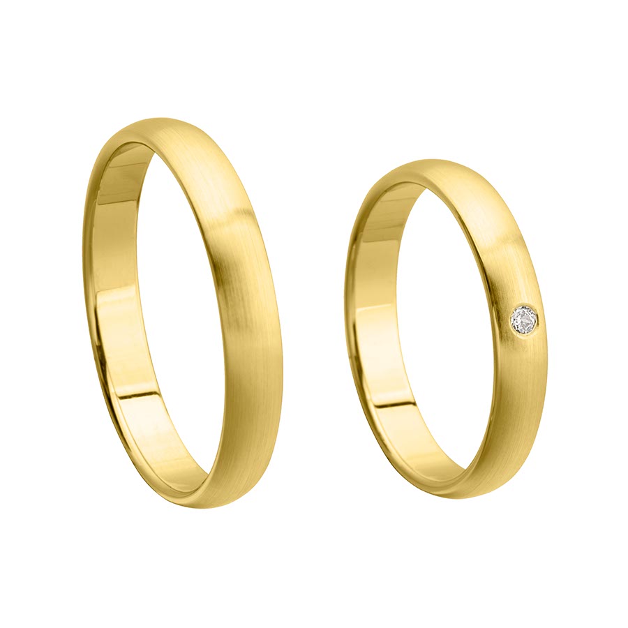 Trauringe / Eheringe 333 Gelbgold 511056-35