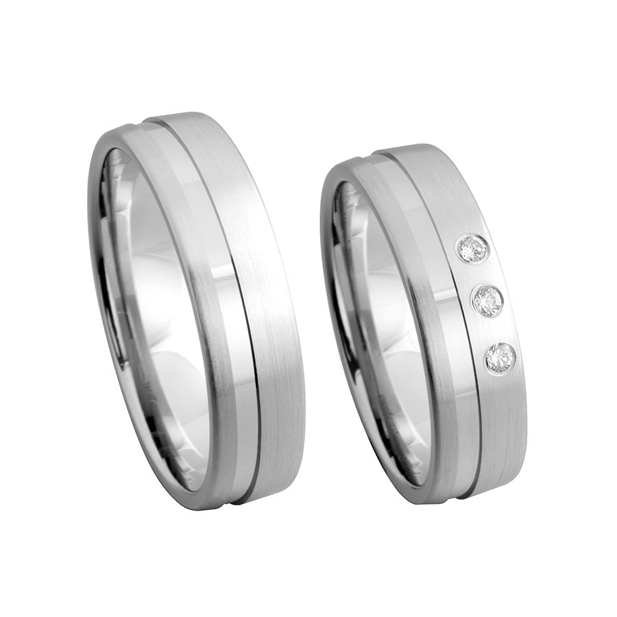 Freundschaftsringe Landsberg 375 Weißgold 526125-58